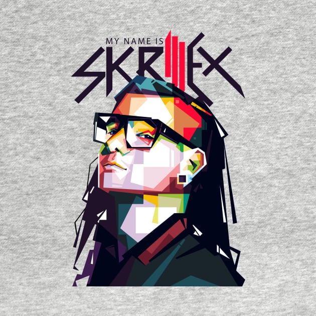 Skrillex Pop Art by dsatrio99